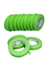 Load image into Gallery viewer, Precision Green Painters Tape for Automotive Paint - 12 Rolls, 0.7in x 60yd