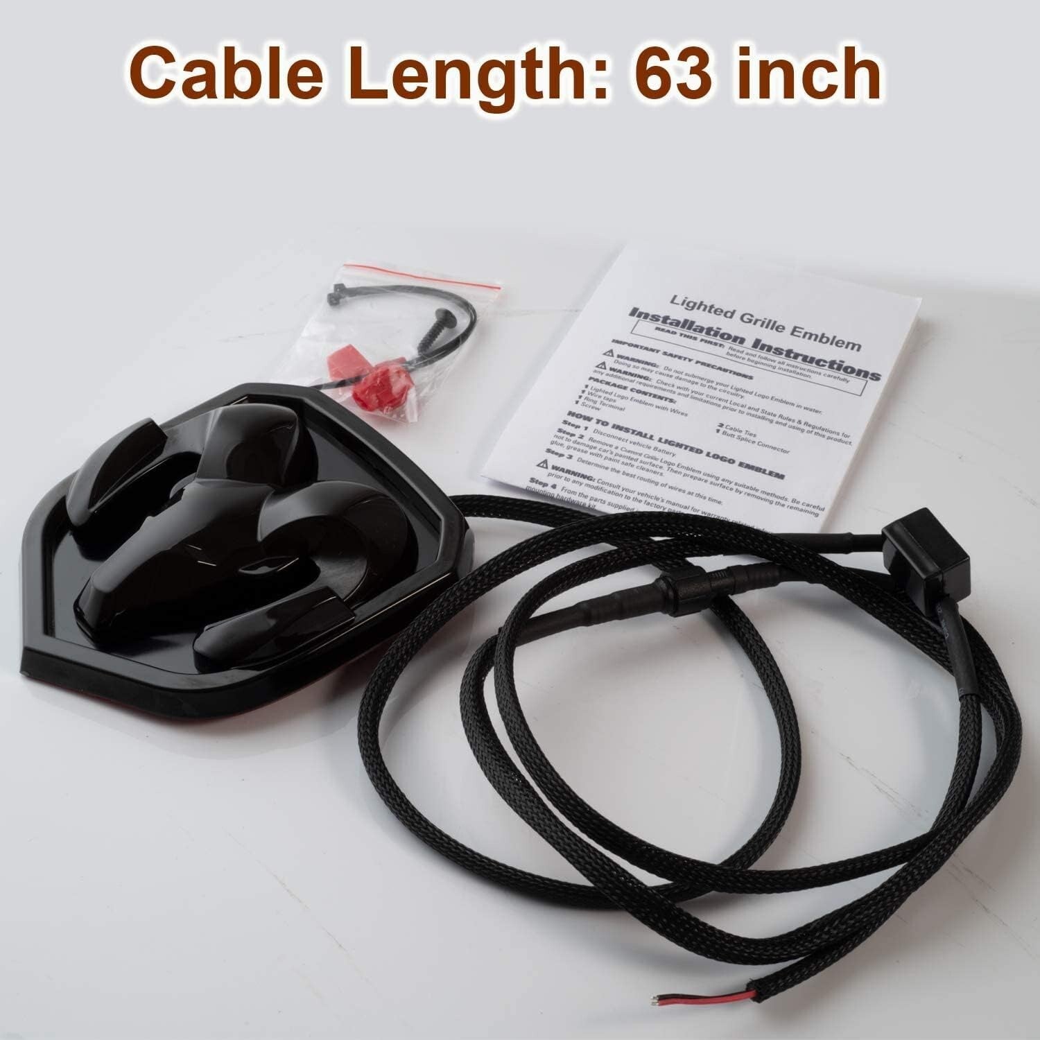 Plug & Play LED Grille Emblem for RAM 1500 (2009-18) - Easy Installation