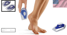 Load image into Gallery viewer, PowerWave Silicone Heel Cushions for Ultimate Comfort &amp; Joint Pain Relief, 2PC