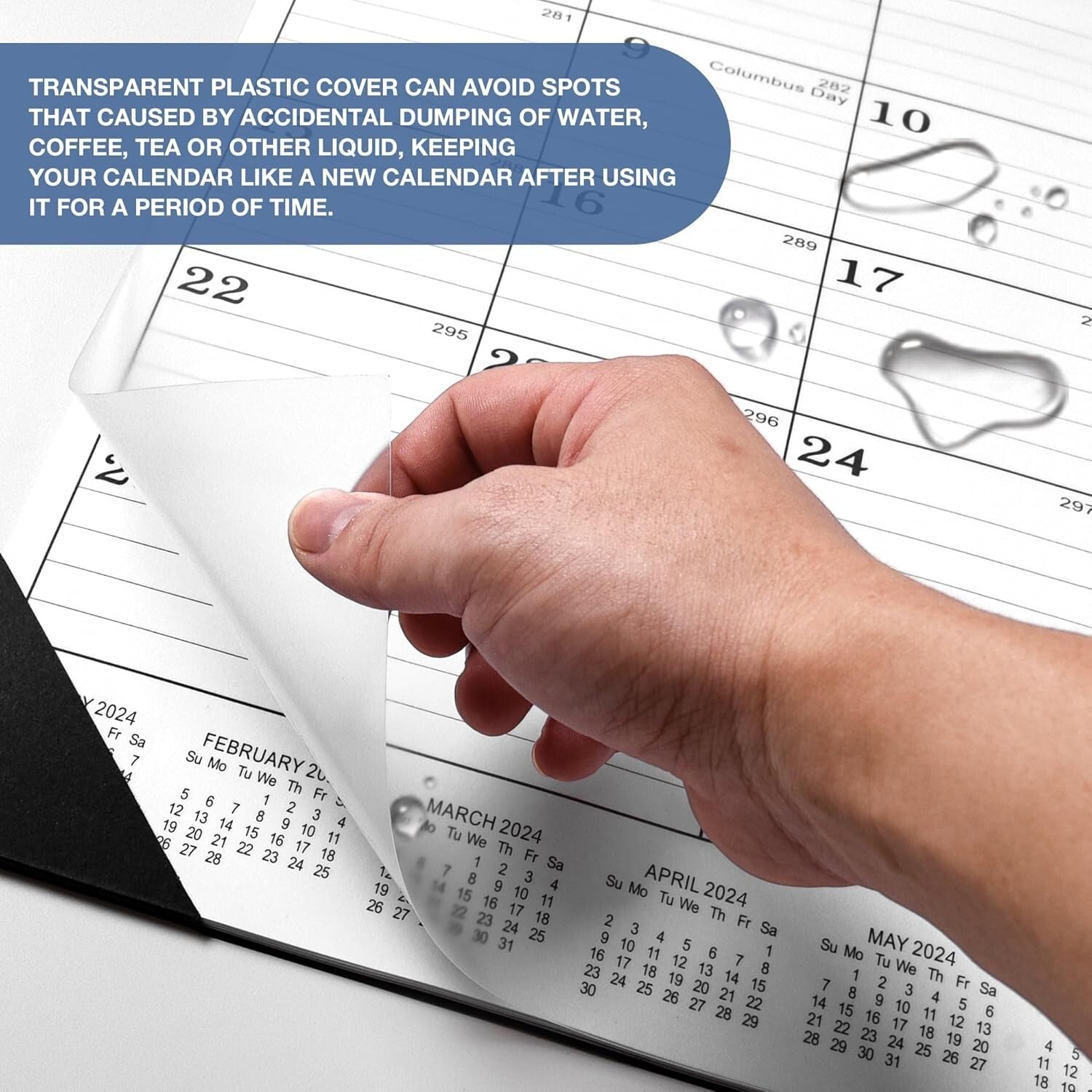 Durable Classroom Calendar 2025-2026 - 8 Months from July 2025 to December 2026