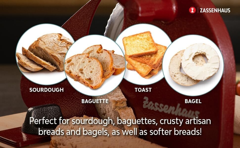 Precision Bread Cutter with 0.7-Inch Thickness Control - Ideal for Sourdough