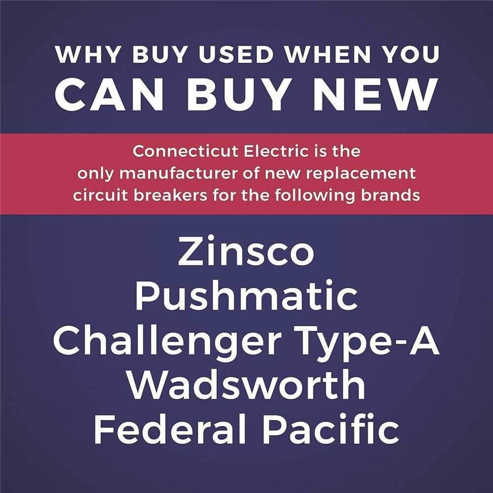 Durable 240 Volts Zinsco RC3830 Circuit Breaker - 30 Amp Electrical Replacement