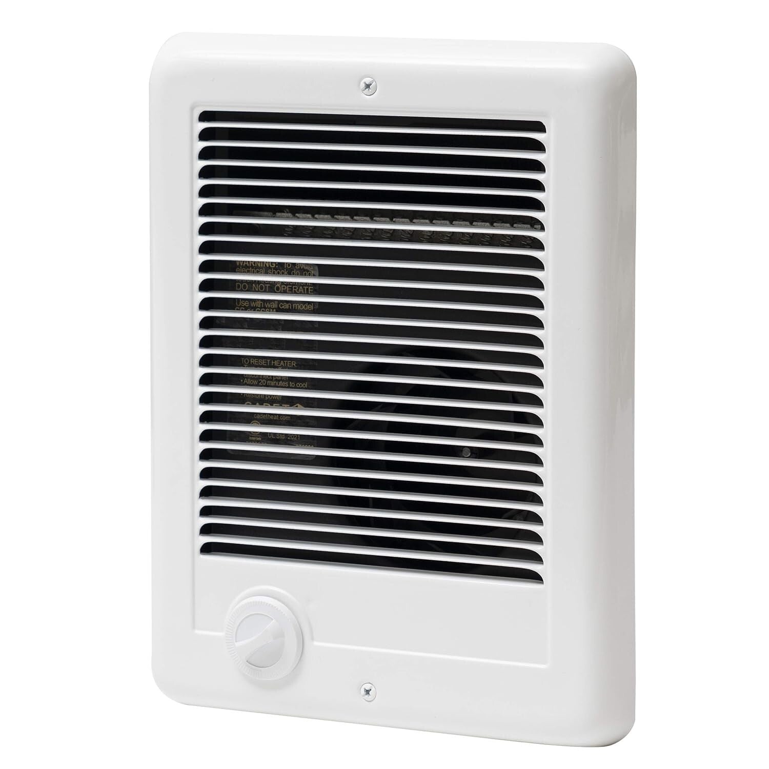 Fan Forced Electric Wall Heater 200 Sq. Ft. - Quiet & Efficient Performance