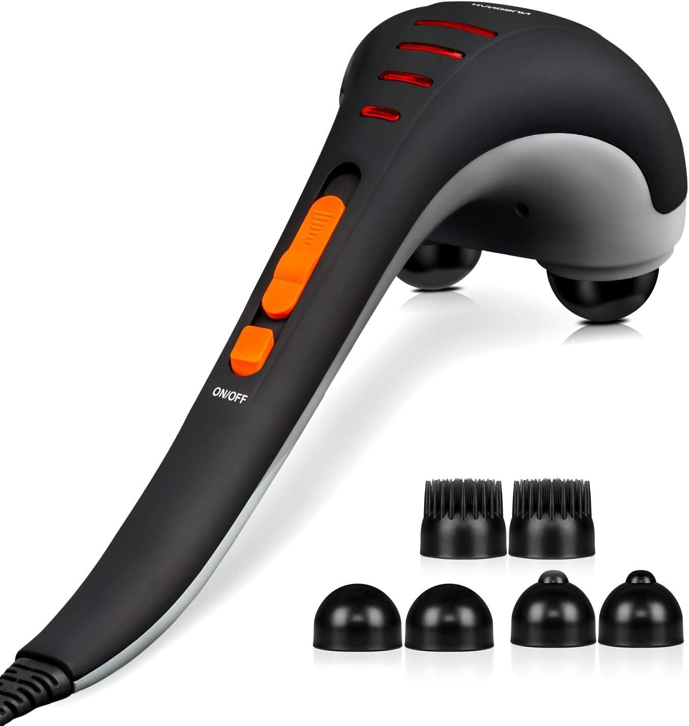 Ergonomic Handheld Massager MG400 with Customizable Speed for Whole Body Relief