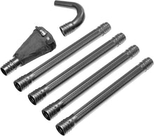 Load image into Gallery viewer, 11-ft Reach Gutter Cleaning Kit for Blowers/Vacs - Includes Universal Adapter