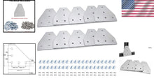 Load image into Gallery viewer, 10pc Aluminum 4040 Corner Bracket T Joint Plate Connector for Stable Structures