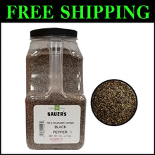 Load image into Gallery viewer, Bold Flavor Coarse Ground Black Pepper | 5-Pound Canister for Professional Use