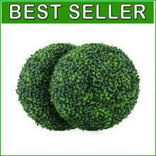 Load image into Gallery viewer, Versatile Eco-Friendly Topiary Balls - 2 Pack 15.7" Decorative Indoor/Outdoor