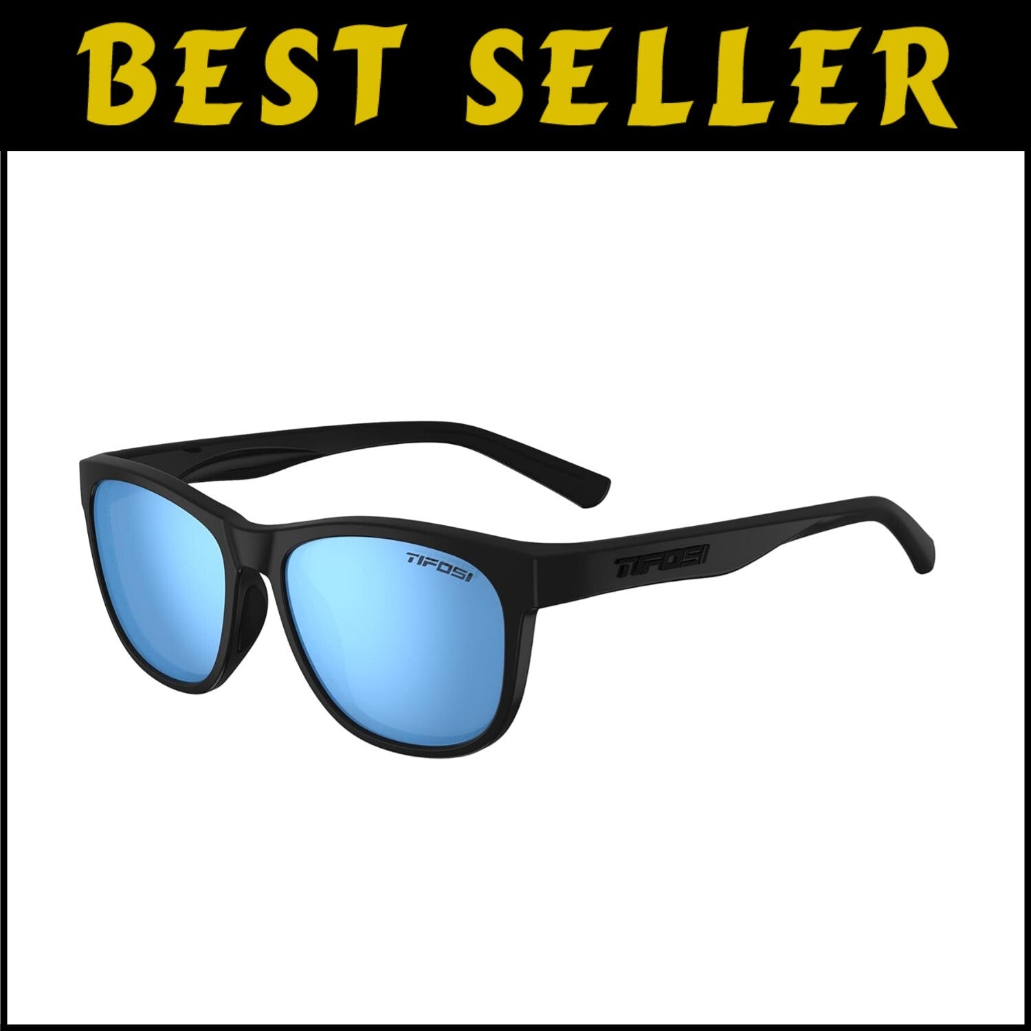 Unisex Lightweight Sunglasses with Hydrophilic Nose Pads for Active Living