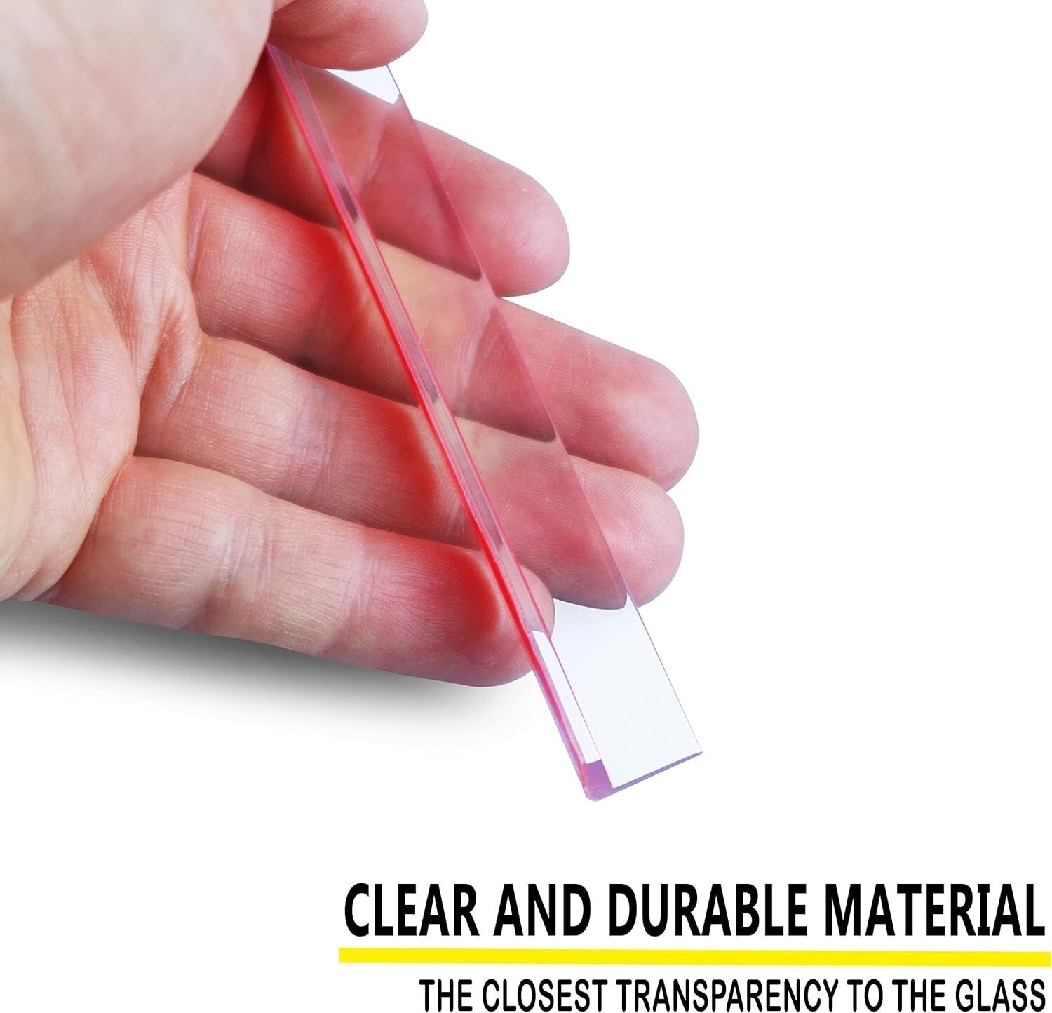 Professional Grade L-Shaped Shower Door Seal Strip for Frameless Applications