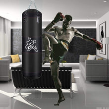 Load image into Gallery viewer, Complete Indoor Boxing Set: 4ft Heavy Bag, Gloves &amp; Accessories for All Ages