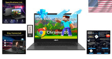 Load image into Gallery viewer, All-in-One Asus CM1402 14" FHD Chromebook - Spill Resistant with Docking Station