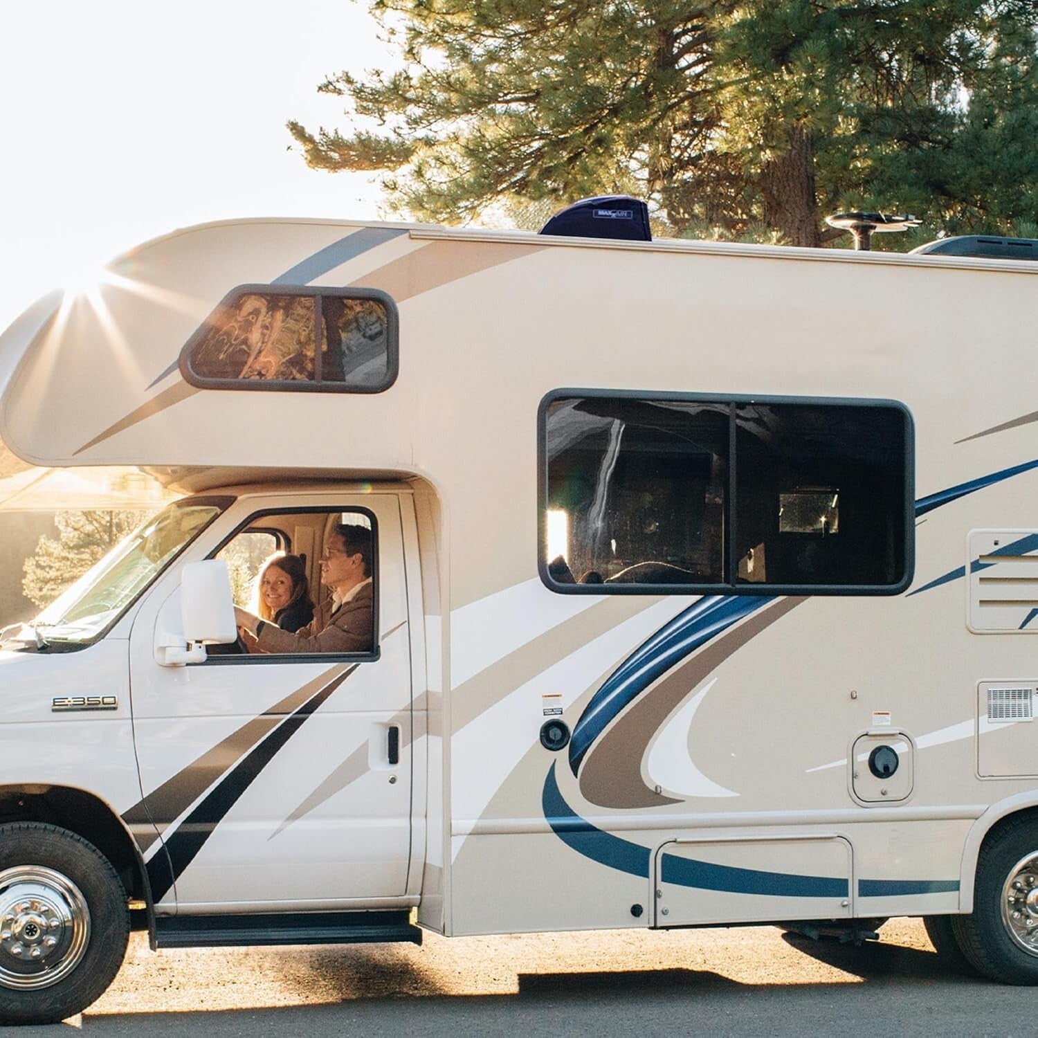 Durable Maxx I+ Vent Cover for 14" x 14" RV Roof Vents - Hassle-Free Install