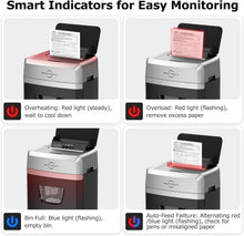 Load image into Gallery viewer, Efficient Heavy Duty Shredder with Micro-Cut Technology for Maximum Security