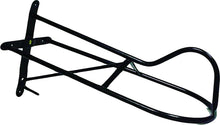 Load image into Gallery viewer, 24-Inch Metal Wall Saddle Rack - Elegant Black Design for Western Saddles