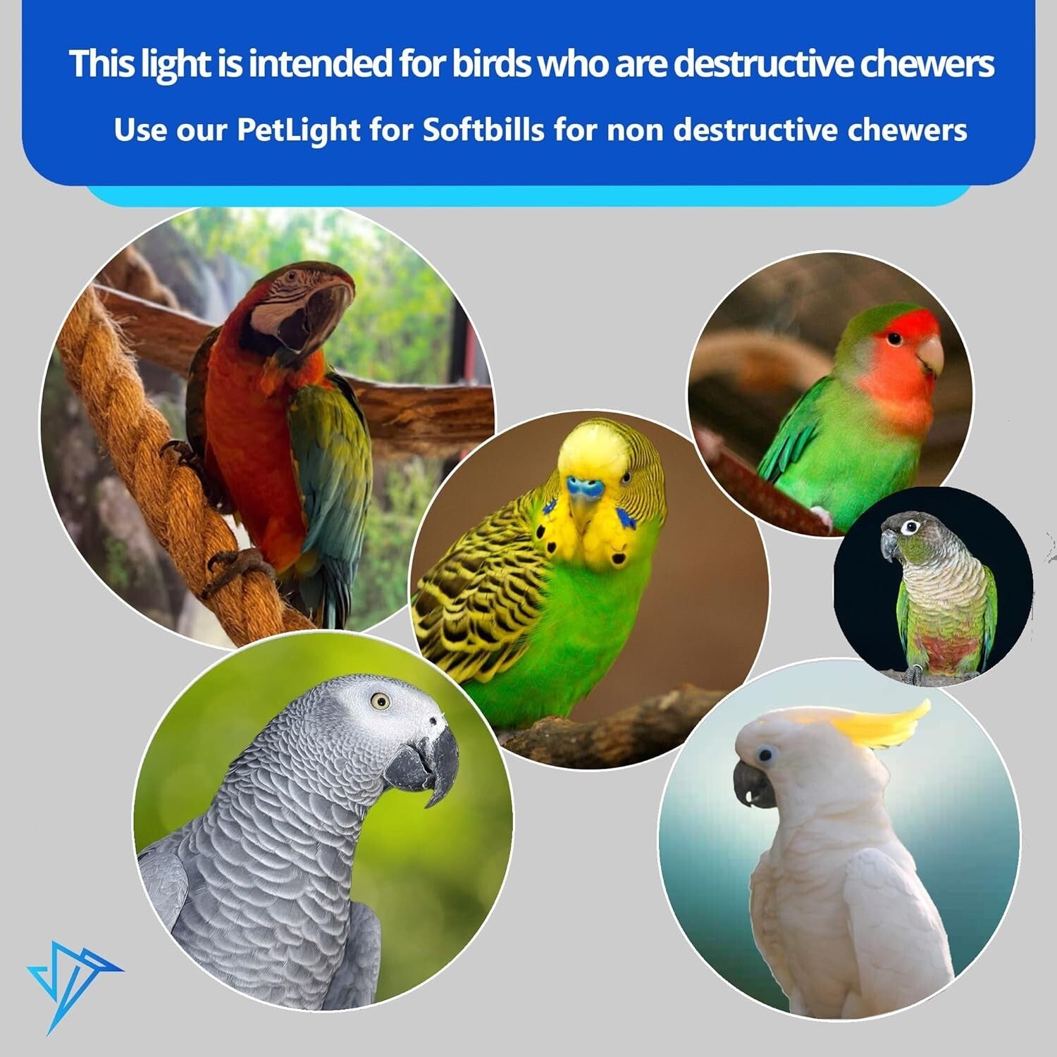 Veterinary Approved Bird Cage Light - Simulates Natural Light for Healthier Pets