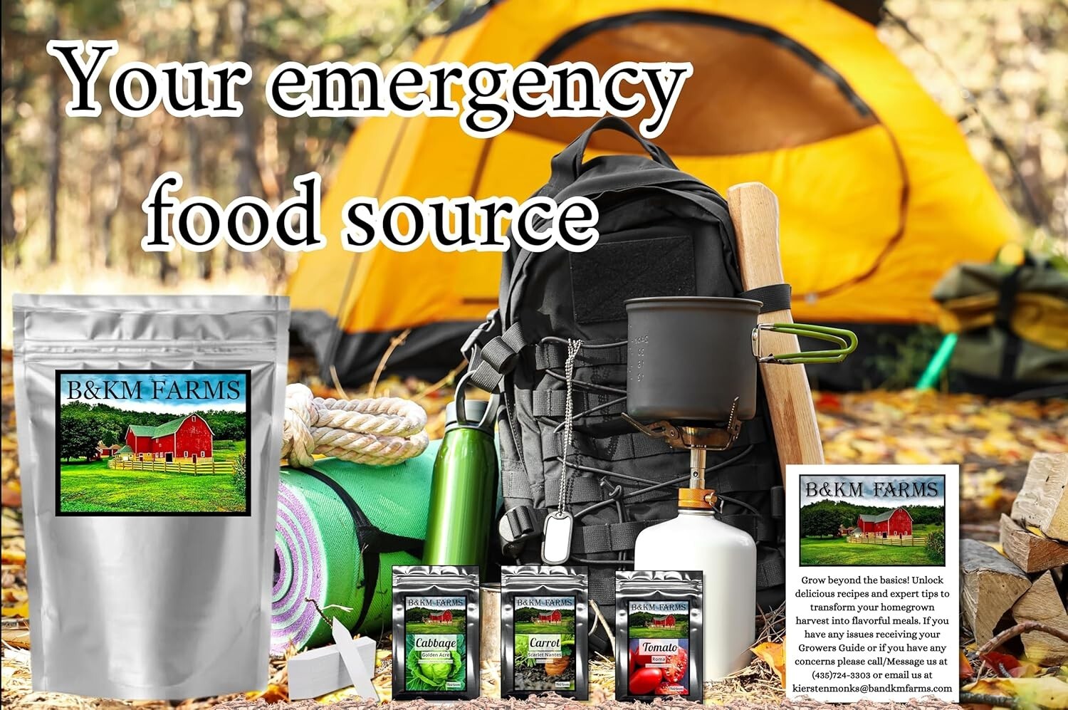 Beginner Survival Seed Vault: 20,000+ Heirloom & Non-GMO Seeds for New Gardeners