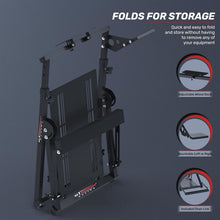 Load image into Gallery viewer, Steel Frame Racing Wheel Stand - Compatible with Logitech, Fanatec, Thrustmaster