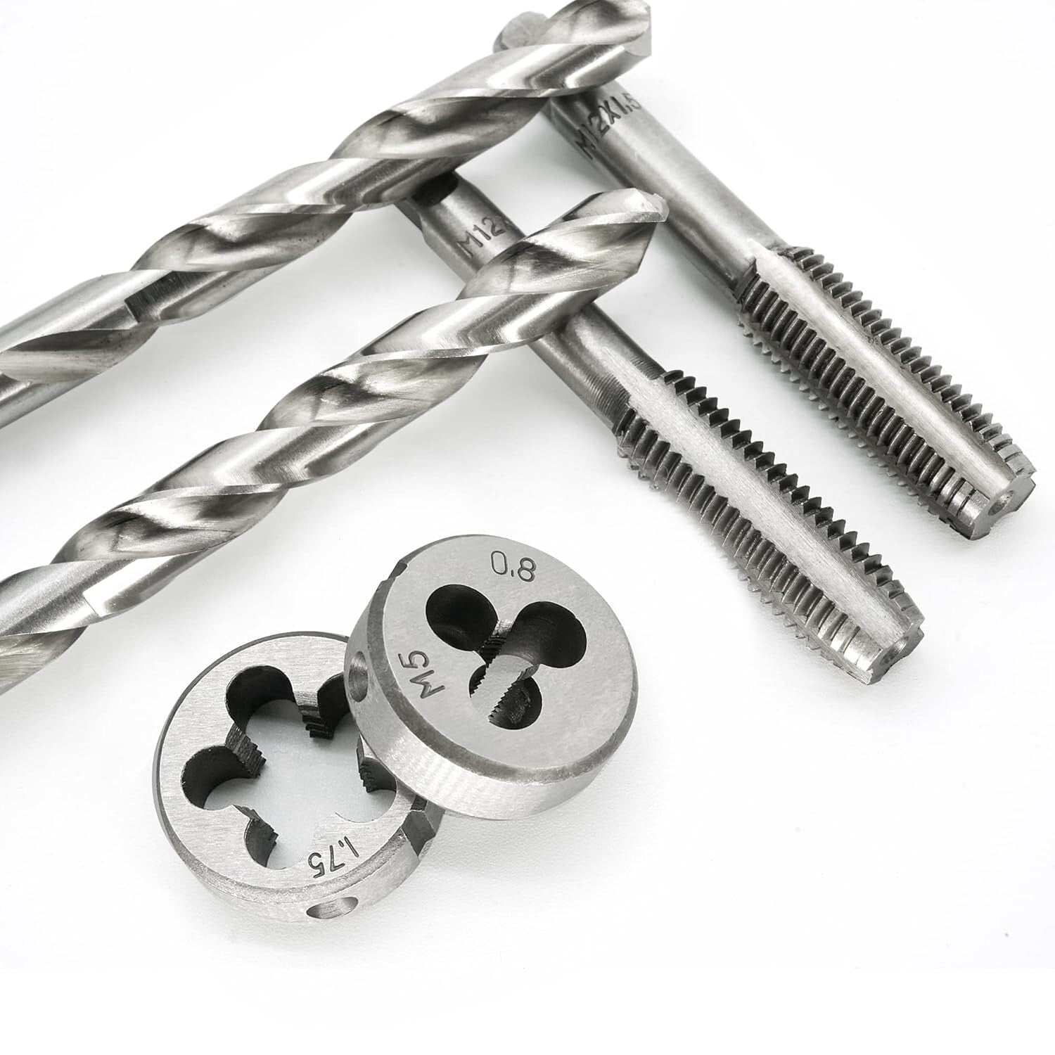 Complete 110-Piece Metric Threading Set - Ideal for DIY and Professional Use