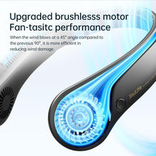 Load image into Gallery viewer, Rechargeable Portable Neck Fan with 5 Speed Comfort - Lightweight &amp; Stylish