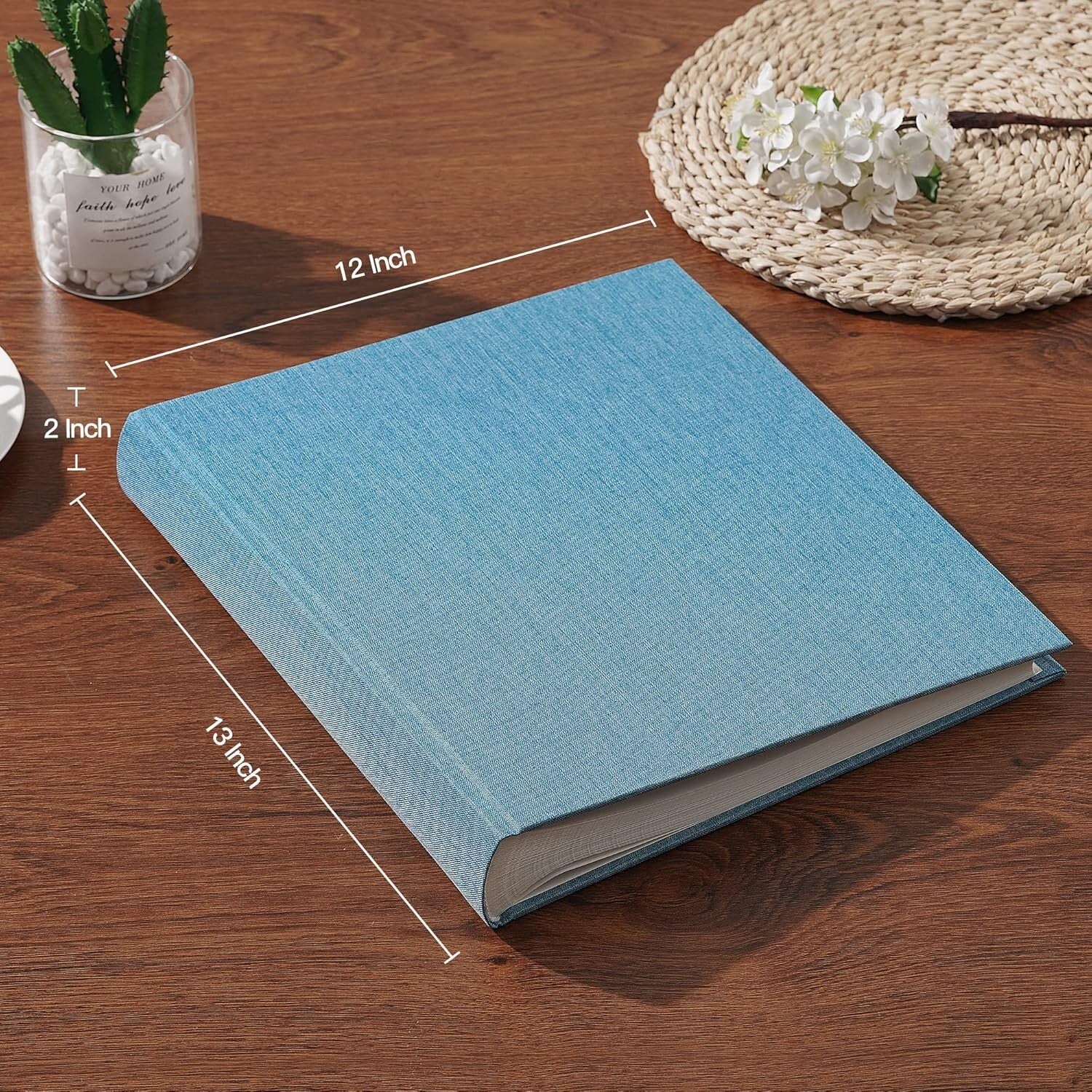 Elegant 100-Page DIY Photo Album for Weddings, Anniversaries & Family Memories