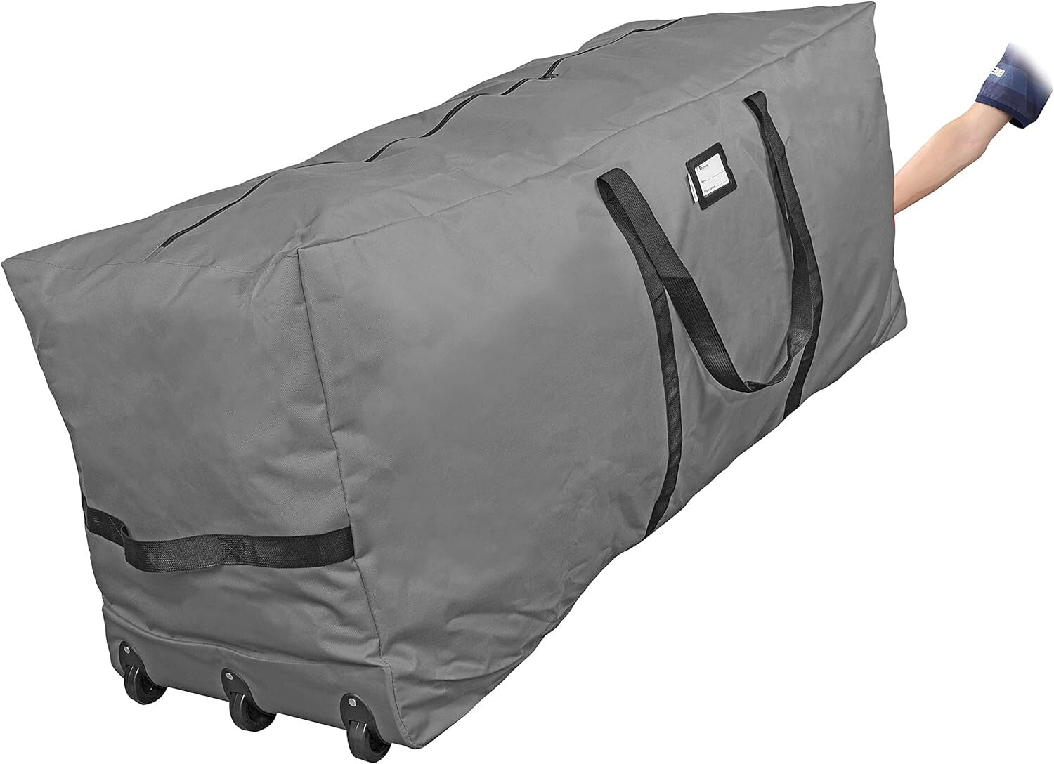 Secure Zip Closure Tree Storage Bag with Handles, Ideal for 9ft Christmas Trees