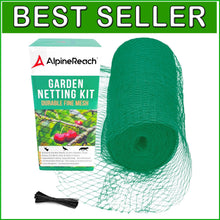Load image into Gallery viewer, Versatile 15 x 50 ft Garden Netting for Ultimate Animal Protection - Green