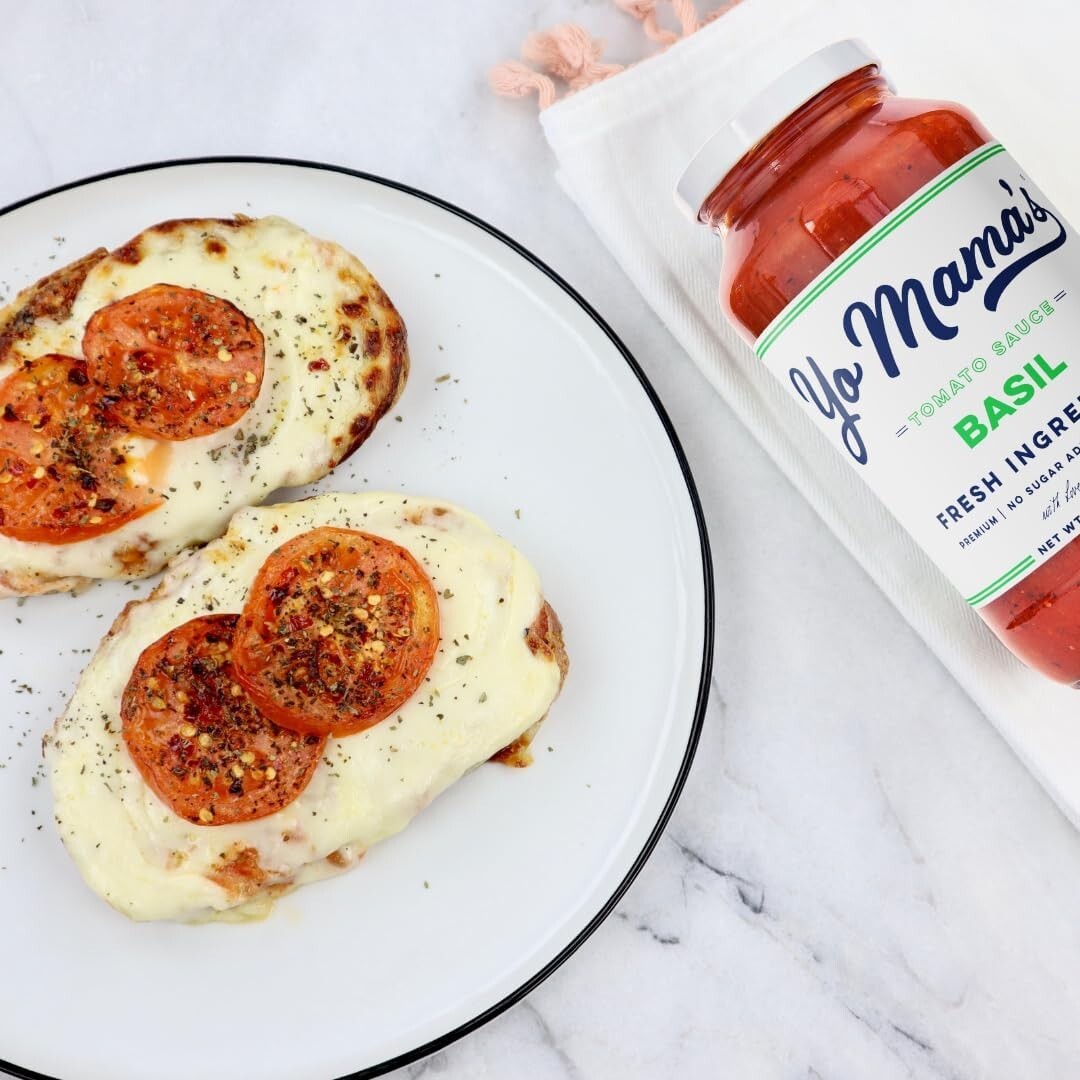 Gourmet Vegan Tomato Basil Pasta Sauce - 12 Count - Low Sodium & Low Glycemic