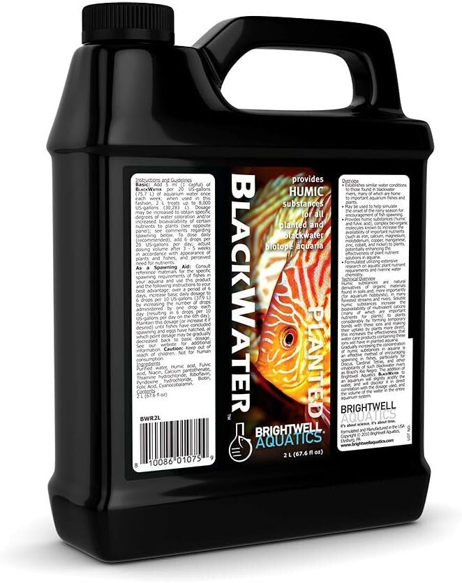 Aquarium Blackwater Conditioner 2L - Simulate Natural River Conditions for Fish