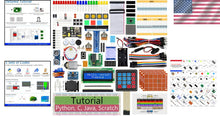 Load image into Gallery viewer, Raspberry Pi 5 &amp; 4 Comprehensive Kit: 223 Tools, 128 Projects &amp; Expert Guidance