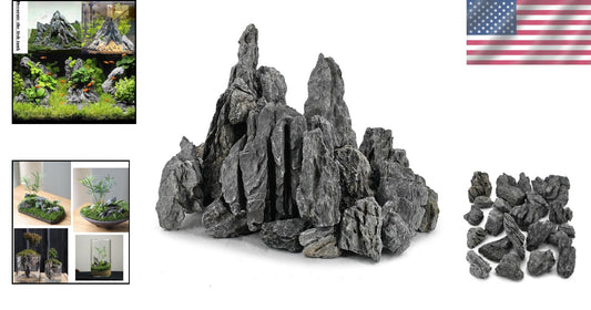 Premium 20LB Seiryu Rock - Durable & Safe Aquarium Stone for Aquatic Landscapes