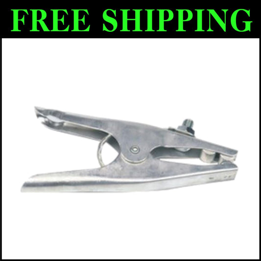 500 Amp Heavy Duty Ground Clamp with Copper Plated Jaw for Welding Efficiency