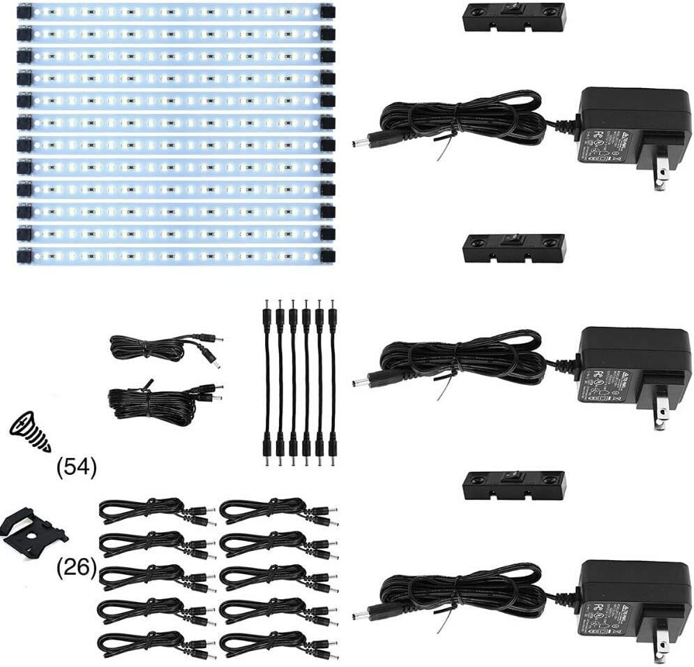 Pro Series Triple Deluxe+ LED Strip Light - 12 Panels with 3 Power Supplies