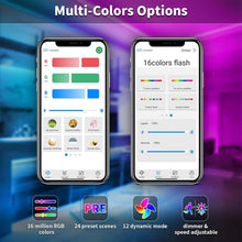 Load image into Gallery viewer, Transformative 65.6ft LED Light Strip with Bluetooth Control for Modern Homes