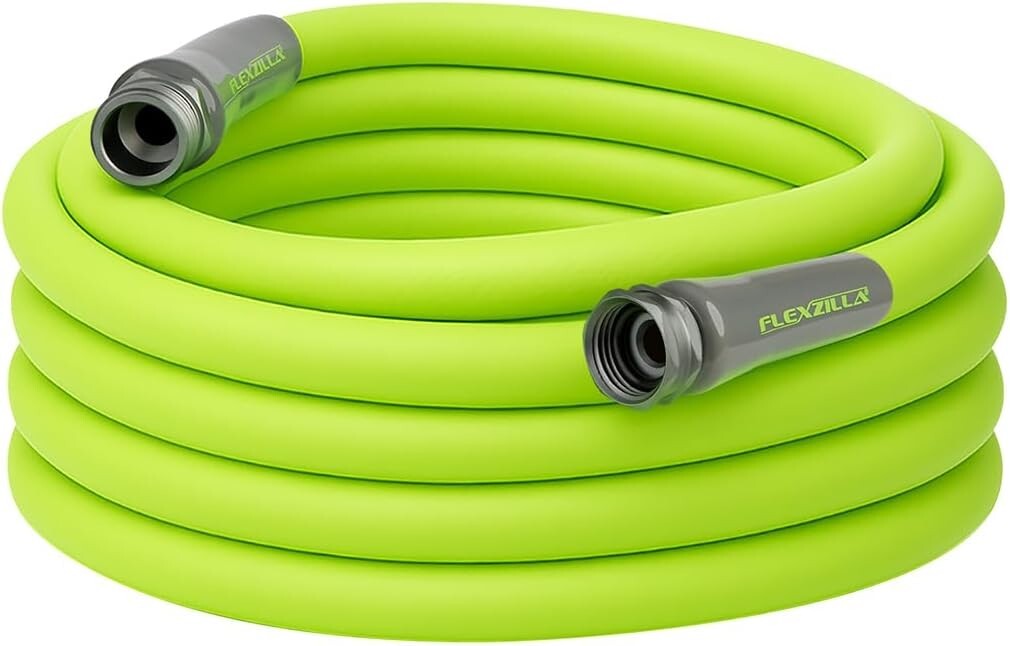 ZillaGreen 50' Lightweight Garden Hose - Flexible, Drinking Water Safe & Durable