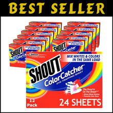Load image into Gallery viewer, Efficient Laundry Color Catchers - 288 Dye-Trapping Sheets for Vibrant Clothes