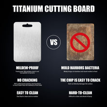 Load image into Gallery viewer, Premium 100% Pure Titanium Cutting Board - 18x12" Hygienic Kitchen Essential