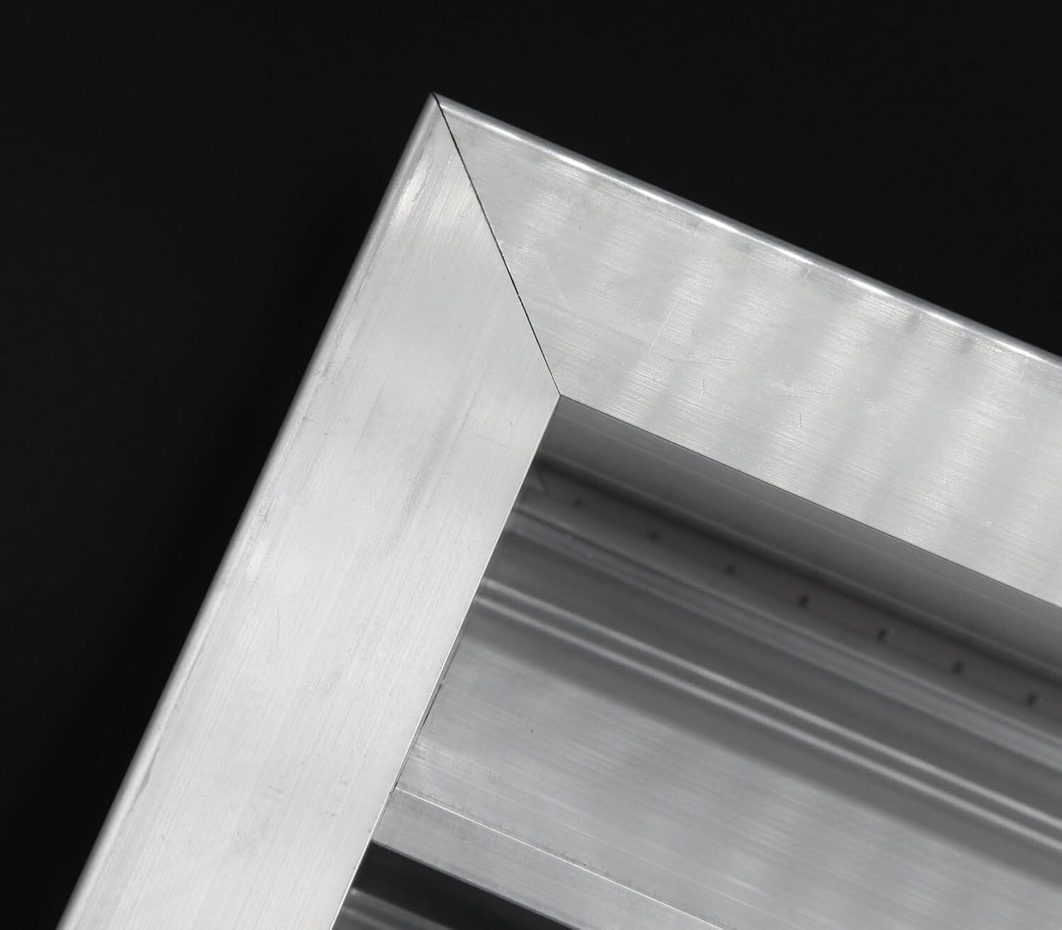 Elegant 6" x 6" Aluminum External Gable Louver Vent - Weather & Pest Resistant