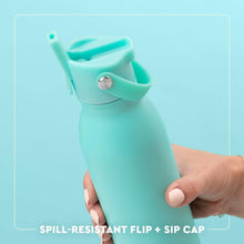 Load image into Gallery viewer, Travel-Friendly 20oz Stainless Steel Water Bottle with Spill-Proof Straw Cap