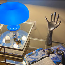 Load image into Gallery viewer, Blue Mushroom Lamp - Perfect for Aesthetic Bedrooms &amp; Retro Living Rooms