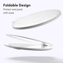 Load image into Gallery viewer, 8" Foldable Makeup Mirror with LED Light - Perfect Travel Beauty Essential