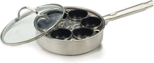 Load image into Gallery viewer, Perfectly Poached Eggs Made Easy - 6-Egg Poacher Set with Lid &amp; Non-Stick