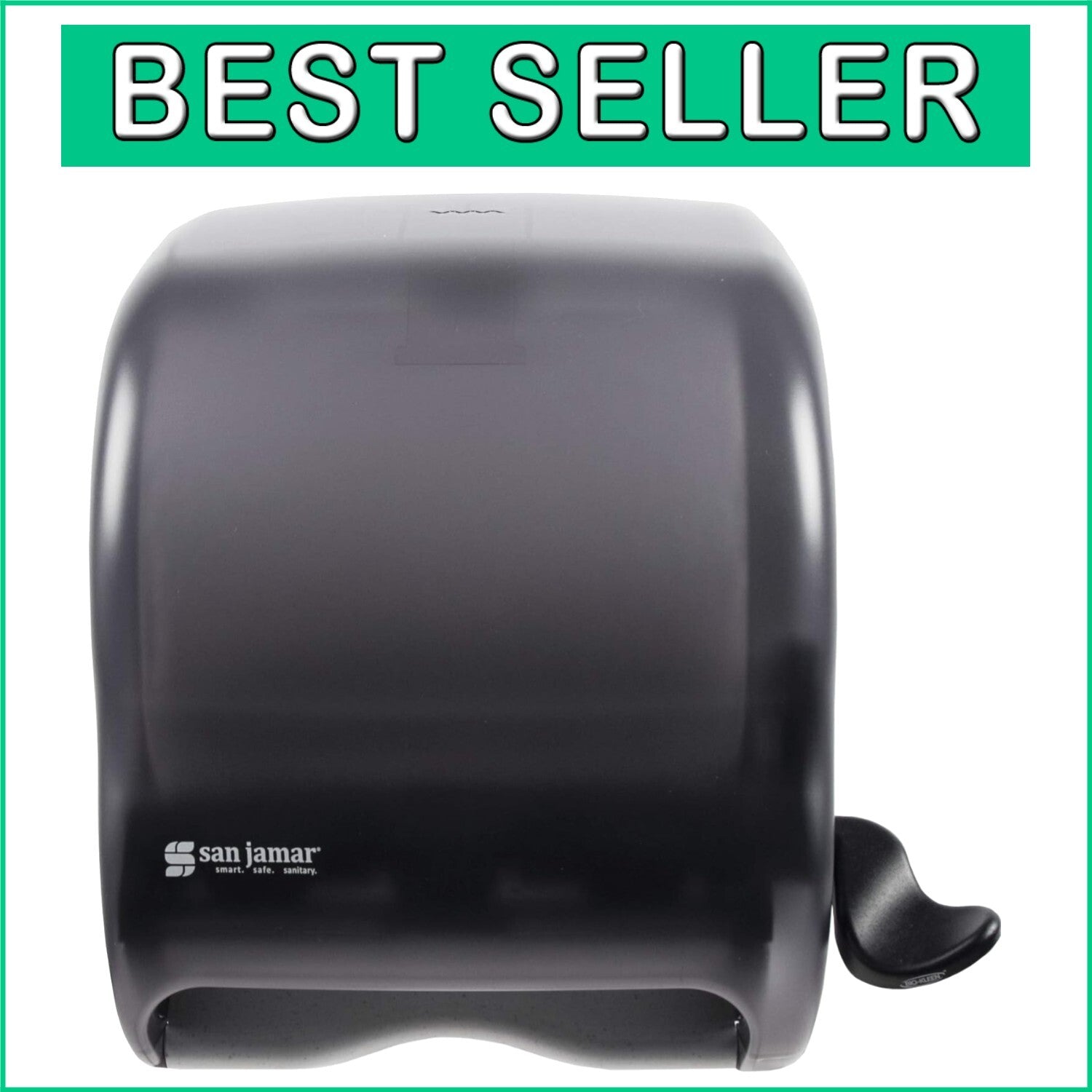 Durable Plastic Paper Towel Dispenser for Kitchens and Bathrooms - Wall Mounted