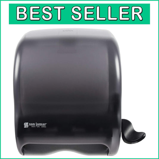 Durable Plastic Paper Towel Dispenser for Kitchens and Bathrooms - Wall Mounted