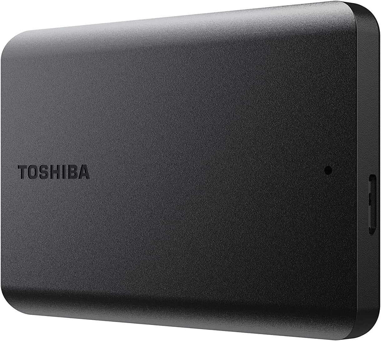Canvio Basics 2TB Portable External Hard Drive - USB 3.0, Black for Fast Storage