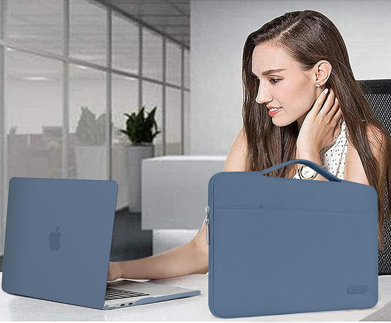 Complete Protection Bundle: MacBook Air 13" Case, Sleeve, Keyboard Cover & More