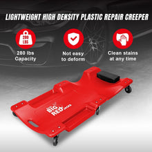 Load image into Gallery viewer, Sturdy Blow Molded Plastic Mechanic Cart with Dual Tool Trays – 280lb Capacity