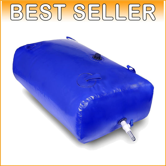 Durable 100 Gallon PVC Water Bladder - Rain and Fire Resistant for Outdoor Use
