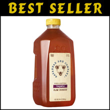 Load image into Gallery viewer, Organic Pure Honey - Tupelo Flavor from Georgia, 80 oz Long-Lasting Nutrition