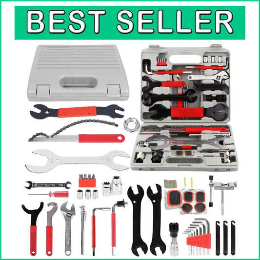 Durable Bicycle Maintenance Tool Set - All-in-One 48 Tools for Easy Repairs